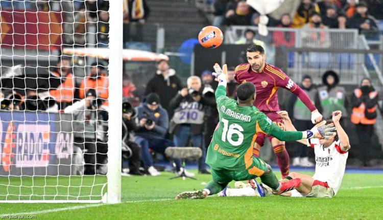 ميلان يتعثر بتعادل روما