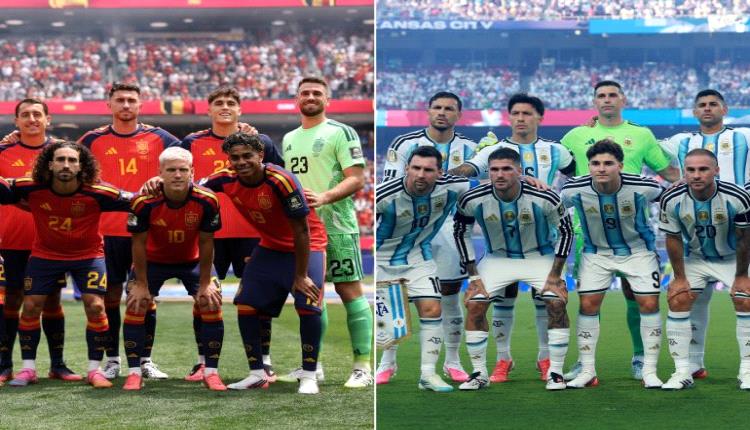 موعد مباراة الأرجنتين ضد إسبانيا في نهائي كأس العالم والقنوات الناقلة والتشكيل المتوقع