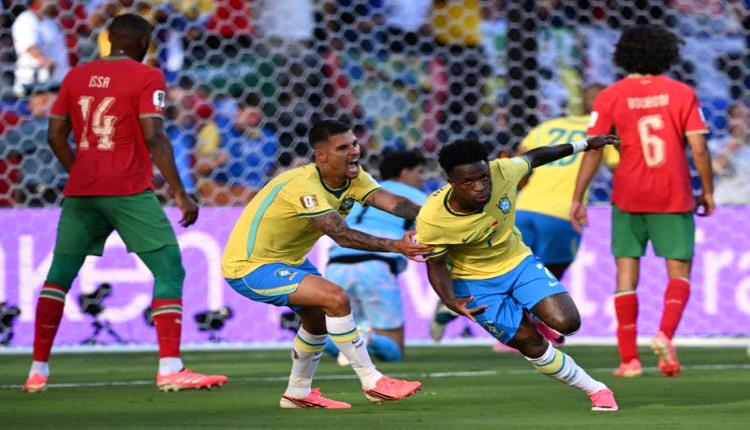 فينيسيوس يعادل عدد أهداف رونالدينيو في كأس العالم