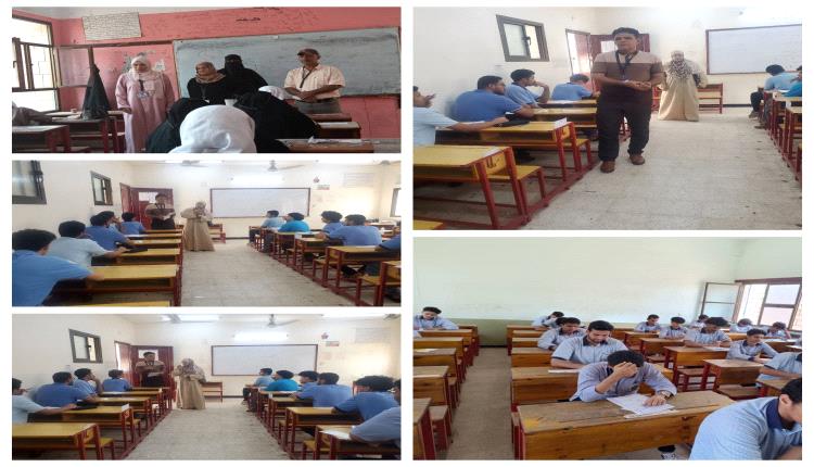 مايسة عشيش تثمن الجهود التي بذلت لانجاز العملية الإختبارية لشهادة الثانوية العامة ( القسم الأدبي )بالعاصمة عدن 