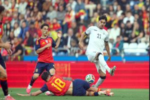  العراق يفرض التعادل على إسبانيا