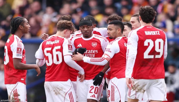 أرسنال يتفادى المفاجأة.. ويبلغ ربع النهائي