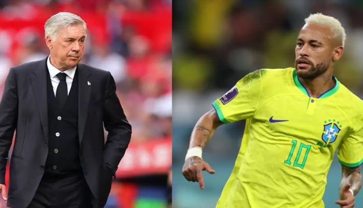 أنشيلوتي يستبعد نيمار من قائمة البرازيل لمواجهتي فرنسا وكرواتيا