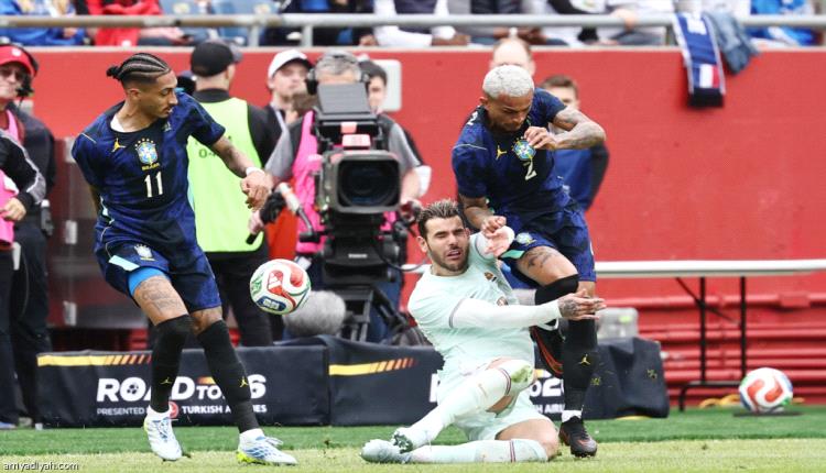 بعشرة لاعبين.. فرنسا تسقط البرازيل 