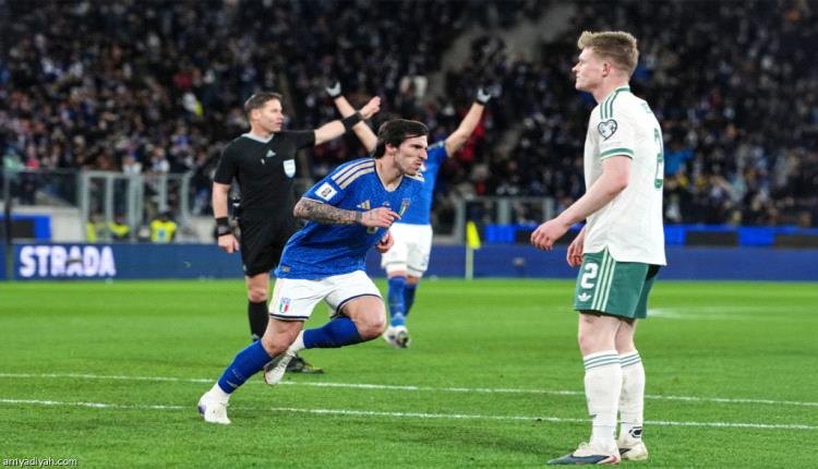 إيطاليا تواصل مهمة الذهاب إلى المونديال بفوز صعب على أيرلندا