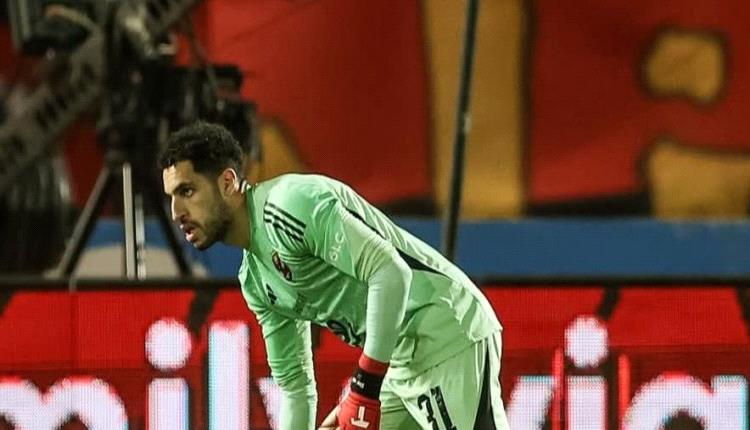 إصابة شوبير حارس الأهلي المصري بشد في العضلة الخلفية
