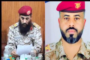 الوليدي يهنئ اللواء حمدي شكري الصبيحي بمناسبة استلامه قيادة المنطقة العسكرية الرابعة
