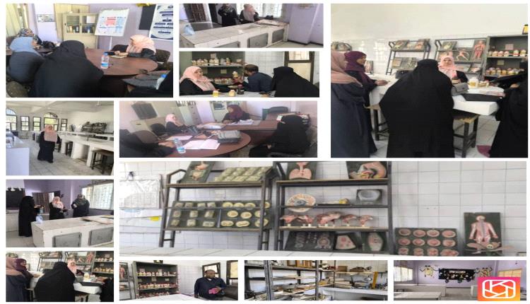 إدارة الوسائل والتقنيات تتابع واقع معينات التعلم في مدرستي الدولية( بنين وبنات)