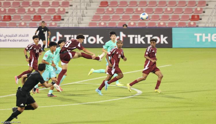 قطر تخسر أمام الصين في افتتاح خليجي الناشئين