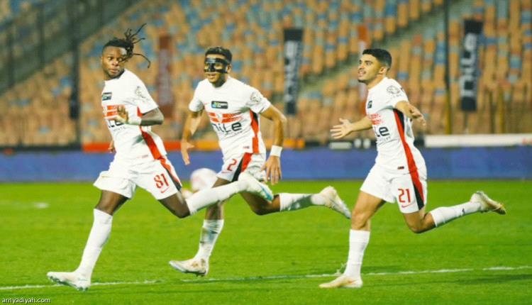 هدف متأخر يمنح الزمالك نقاط المقاولون