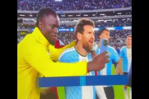  اتهام ميسي بالعنصرية بعد سلوكه مع لاعب بنين