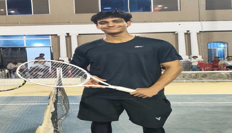 محمد مكي يتوج ببطولة الممتاز وصابر سمير للناشئين في البطولة الرابعة عشرة للتنس العدني
